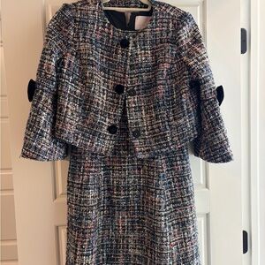 Gal Meets Glam Multicolor Tweed Jacket